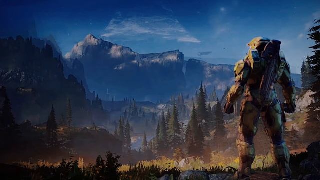 Halo Infinite OST/Score Mix With Rain | For Sleep And Relaxation |