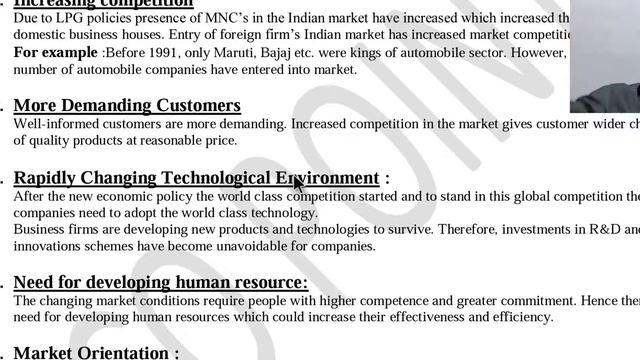 Ch 3 BUSINESS ENVIRONMENT | Part 4 | New Economic Policies 1991 | Impacts of LPG | #30DAYSCOMMITMEN смотреть онлайн