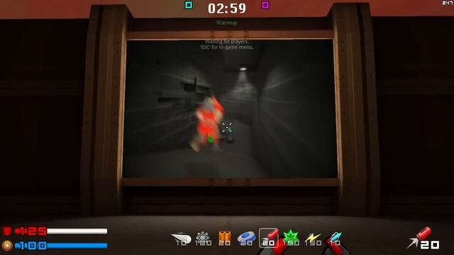 Warsow 1.6 a test map with video billboard смотреть онлайн