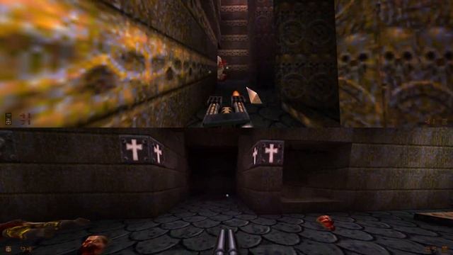 Quake 1 Enhanced PC Splitscreen multiplayer walkthrough Part 2 - 4K 60FPS no commentary смотреть онлайн