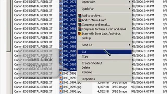 Simple Windows XP Built-In Batch File Renaming смотреть онлайн