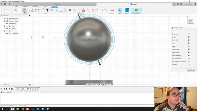 Plane at an Angle - Day 23 of 100 Autodesk Fusion 360 Journey смотреть онлайн