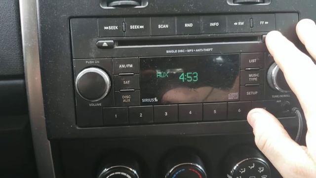 How to adjust the clock in a Jeep Liberty смотреть онлайн