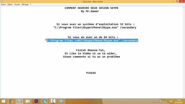 Comment Ouvrire Deux Compte Skype En Meme Temps смотреть онлайн