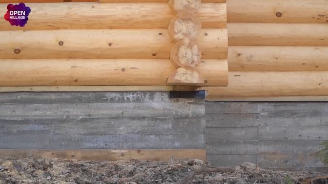 Дом из рубленой северной сосны. Как изготавливают сруб вручную смотреть онлайн