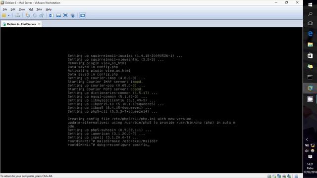 Tutorial Instalasi & Konfigurasi Mail Server pada Debian 6 berbasis Text смотреть онлайн