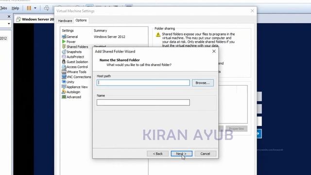How to transfer files from a host machine to a virtual machine in vmware workstation | Kiran Ayub смотреть онлайн