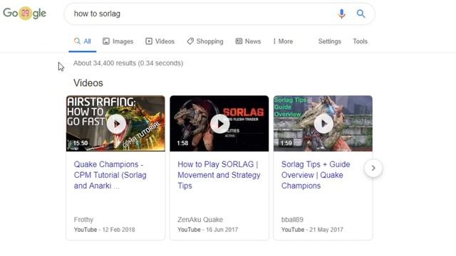 Quake Champions - A very fast Sorlag смотреть онлайн