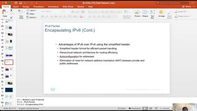 CCNA 1 Version 6 Chapter 6 Network Layer смотреть онлайн