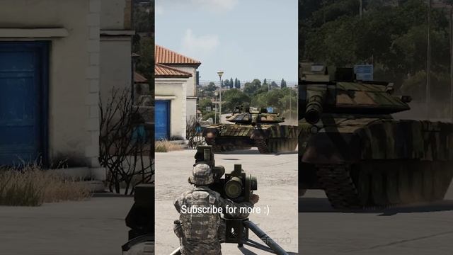 T-100 Tank Ambushed and hit by the TOW | Arma 3 смотреть онлайн