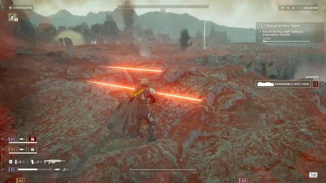 Helldivers 2 but black guys fight for DEMOCRACY in SPACE VIETNAM смотреть онлайн