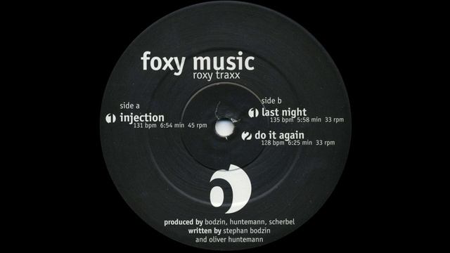 Oliver Huntemann, Scherbel & Stephan Bodzin - Last Night / Do It Again (1996)