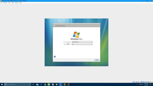 Windows Vista Build 5384 - Installation in Virtualbox смотреть онлайн
