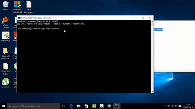 como ATIVAR windows 10 build 10240 смотреть онлайн