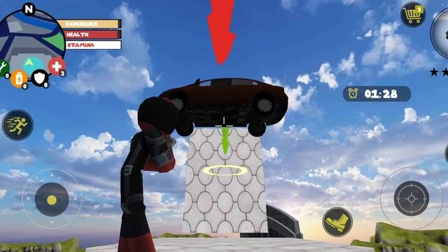 Stickman rope hero gameplay part 1 смотреть онлайн