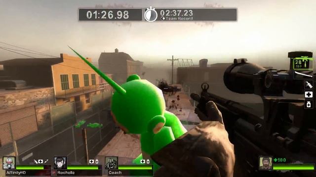 Left 4 Dead 2 Mods -Teletubbies & Shrek! W/ AffinityHD смотреть онлайн