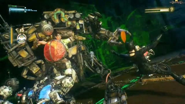 Batman™ Arkham Knight часть 32 - Загадочник и Дефстроук смотреть онлайн