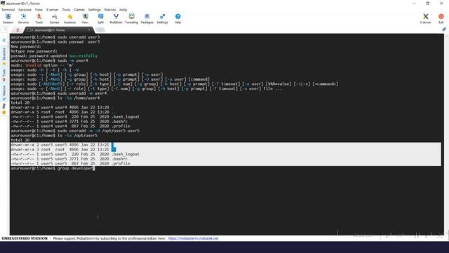 Users and group management DevOps Linux-Foundation-06-v2 смотреть онлайн