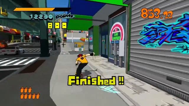 Jet Set Radio-Bantam Street Gameplay смотреть онлайн