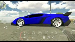 Клип синий ламборгини