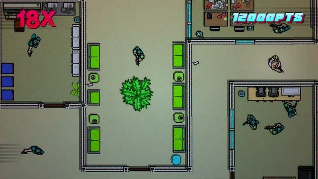Hotline Miami 2: Wrong Number - Final Cut Hard 38x Full Combo смотреть онлайн
