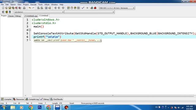 C Program To Change The Text Background Color | C Language Example | C Programming | CPP смотреть онлайн