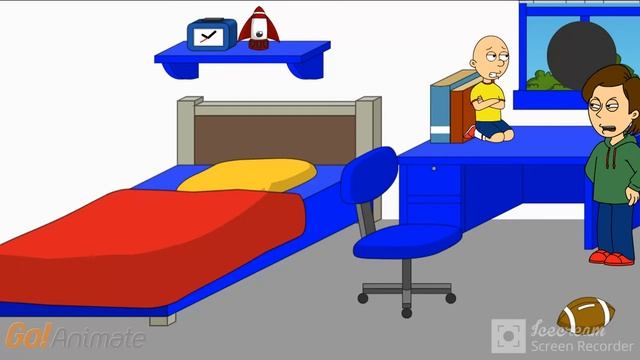 Caillou Breaks his window/Grounded смотреть онлайн