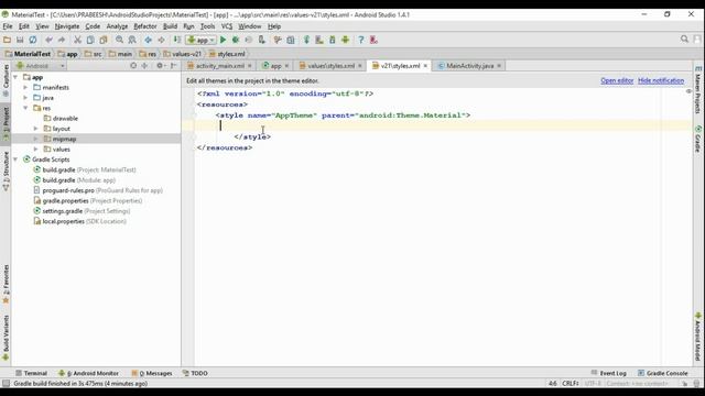 Android Material Design - 02 - Maintain Comapatibility смотреть онлайн