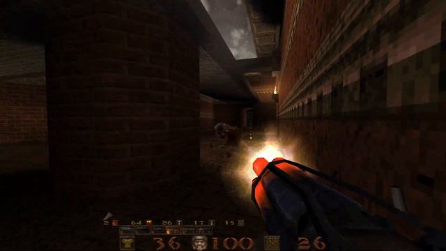 Quake 1.5 - E1M5: Gloom Keep [All Secrets] смотреть онлайн