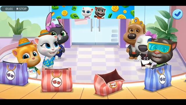 my talking tom friends ios android gameplay #shortvideo Ep 102 смотреть онлайн