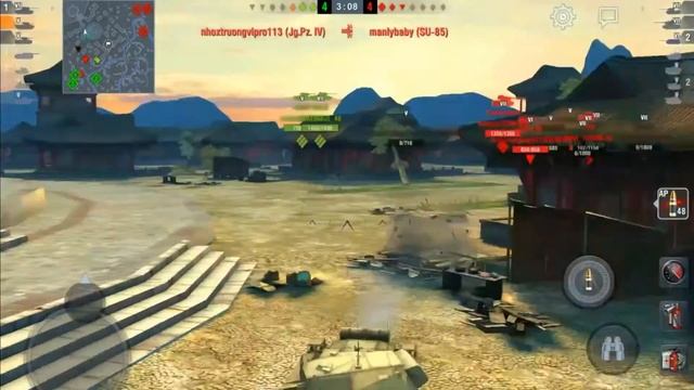 E8 - SAVING THE DAY!!!! - (World Of Tanks Blitz Full Game) смотреть онлайн
