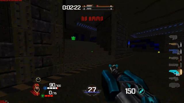 Quake Champions: Doom Edition v1.5.1 - Deathmatch w/ Sarge, Menelkir, Terminator смотреть онлайн
