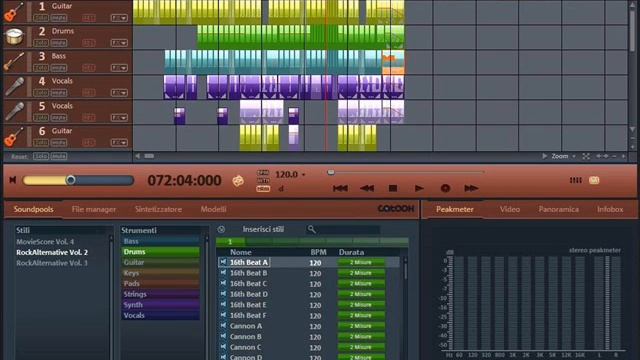 Magix Music Maker Rock Edition 4 - New Song.wmv смотреть онлайн