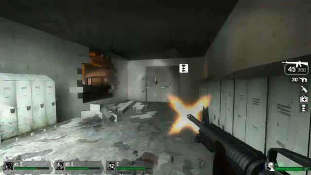 Прохождение Left 4 Dead 1 - Часть 4 : Смерть В Воздухе смотреть онлайн