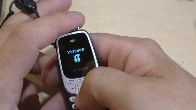 L8STAR Bm10 - наверное самый маленький телефон на 2 сим +MicroSD +Blutooth Dialer