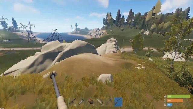 RUST - SOLO PLAYER takes Control over SERVER ( Rust solo survival) (2/2) смотреть онлайн