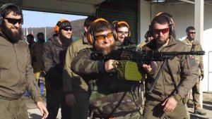 Кадыров посетил атакованный дронами университет спецназа в Гудермесе