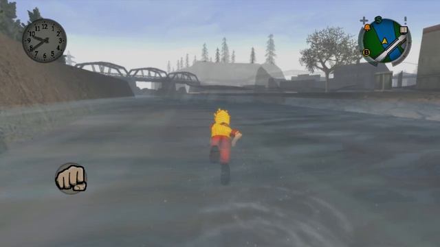 Баг с провалом в текстуру в Bully: Scholarship Edition смотреть онлайн