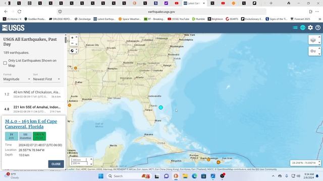STRANGE 4.0 QUAKE-WEAPONS TESTING OFF FLORIDA COAST?*NATO SCRAMBLE FIGHTERS*WHEN INTERNET SHUTS DOW смотреть онлайн