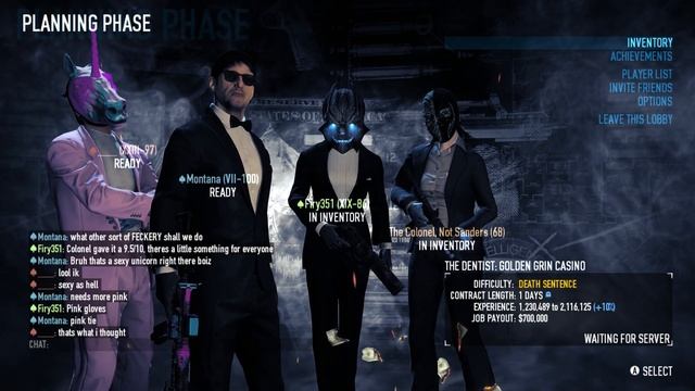 Payday 2: he may be a cheater but he's got good taste смотреть онлайн