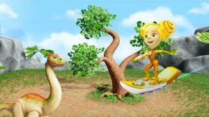 Фиксики в музее динозавров - Диплодок | Познавательный мультик для детей