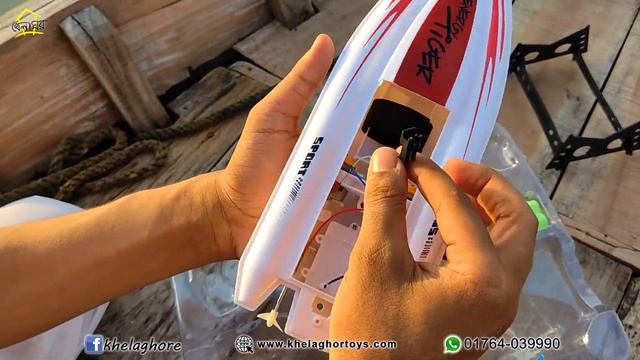 Remote Control Speed Boat Review And BD Price. R/C Speed Boat Race #khelaghor #speedboat #boat