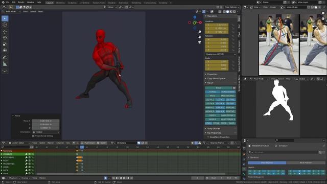 07-11-Katana pose (timelapse) смотреть онлайн
