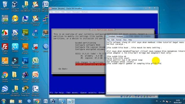 install debian derbasis CLI di virtual box смотреть онлайн