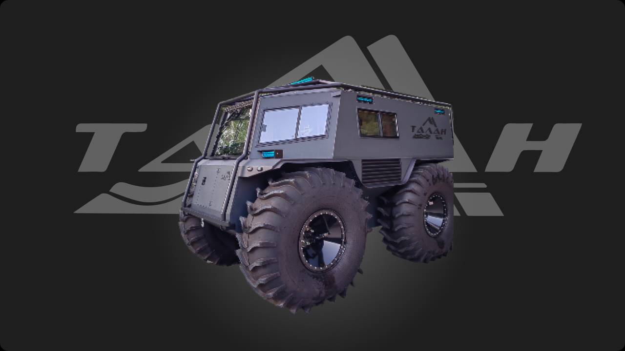 Бортоповоротной вездеход Талан