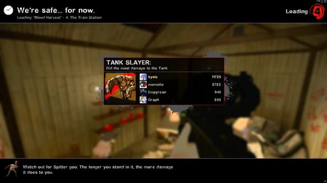 Left 4 Dead 2 Azur Lane MOD v3 Blood Harvest full map смотреть онлайн