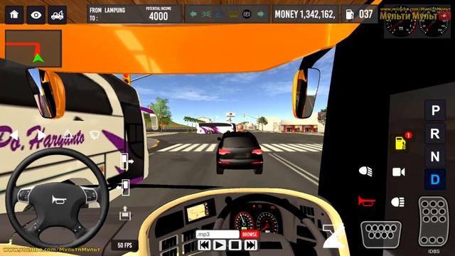 IDBS Bus Simulator - Crossing the Sea from Ketapang - Android GamePlay #2 смотреть онлайн