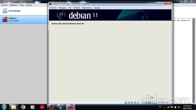 Practica de instalación de Virtual box y el sistema operativo Debian 11 смотреть онлайн