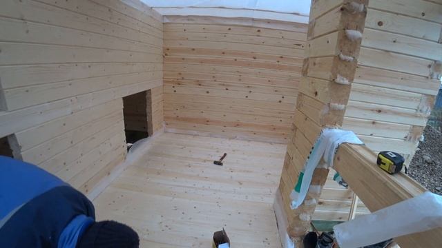 Баня 5х4 из бруса под ключ в Вологодской области смотреть онлайн