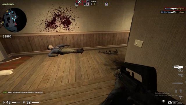 Dust 2, Inferno, Agency (Zero Deaths) - Counter Strike: Global Offensive смотреть онлайн